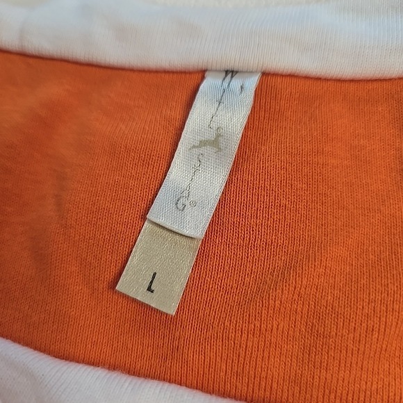 Vintage White Stag‎ Halloween Black Cat Women's Orange Top Large L Sequin Detail - Picture 3 of 8